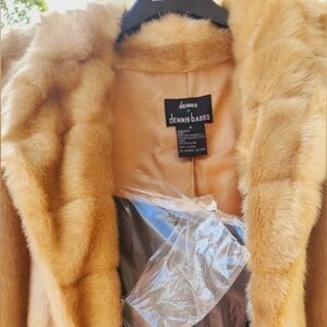 Dennis Basso Faur coat, new with tag and sz 1x